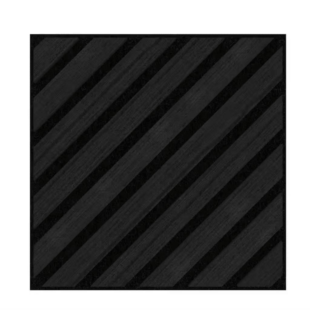 Akustiikkalevy 18X300X300 mm Crossus musta