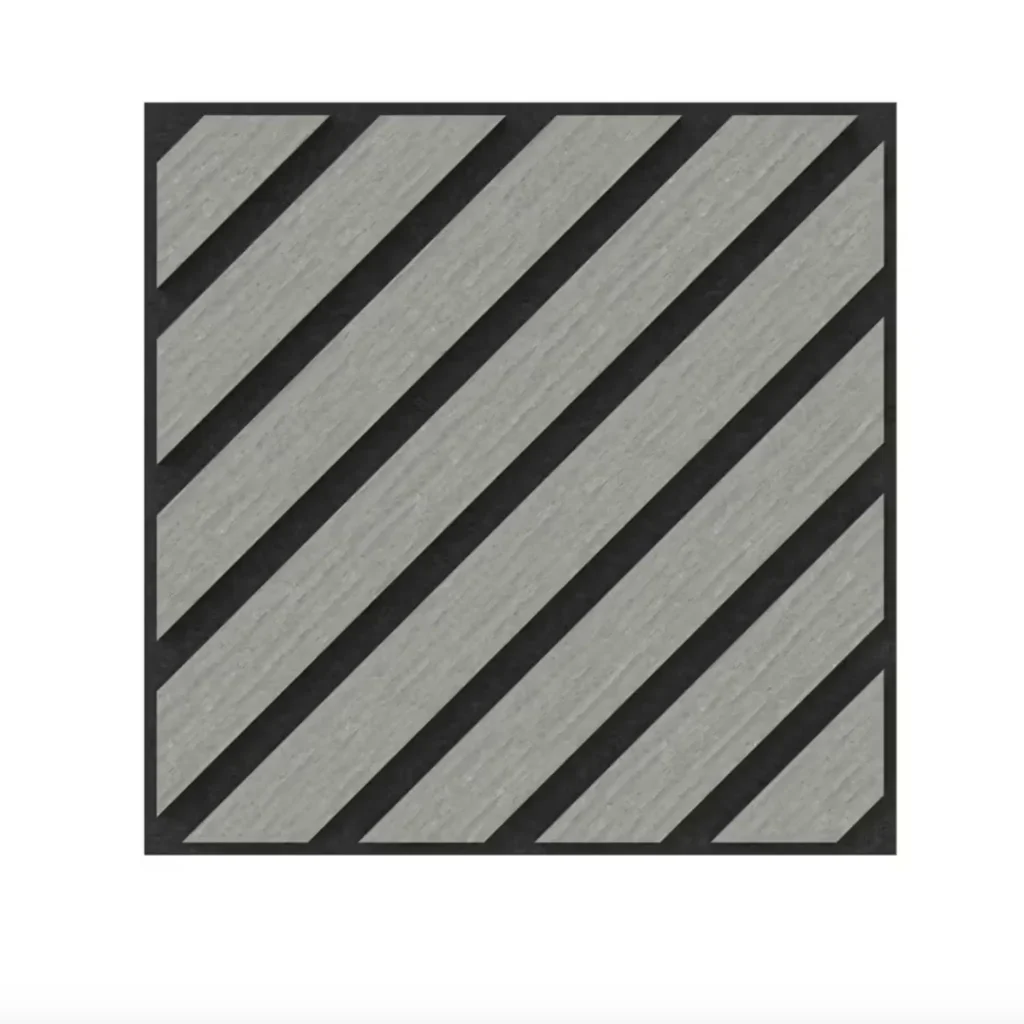 Akustiikkalevy pala 18x300x300 mm Modulus Tenebra harmaa