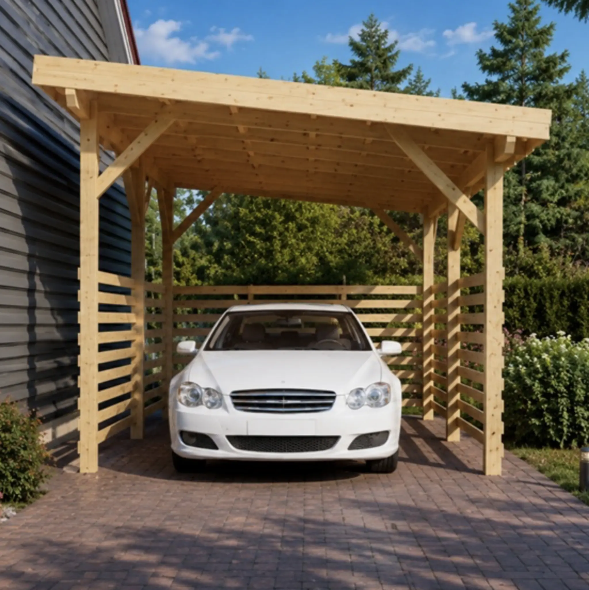 Carport Fugi 18 m²