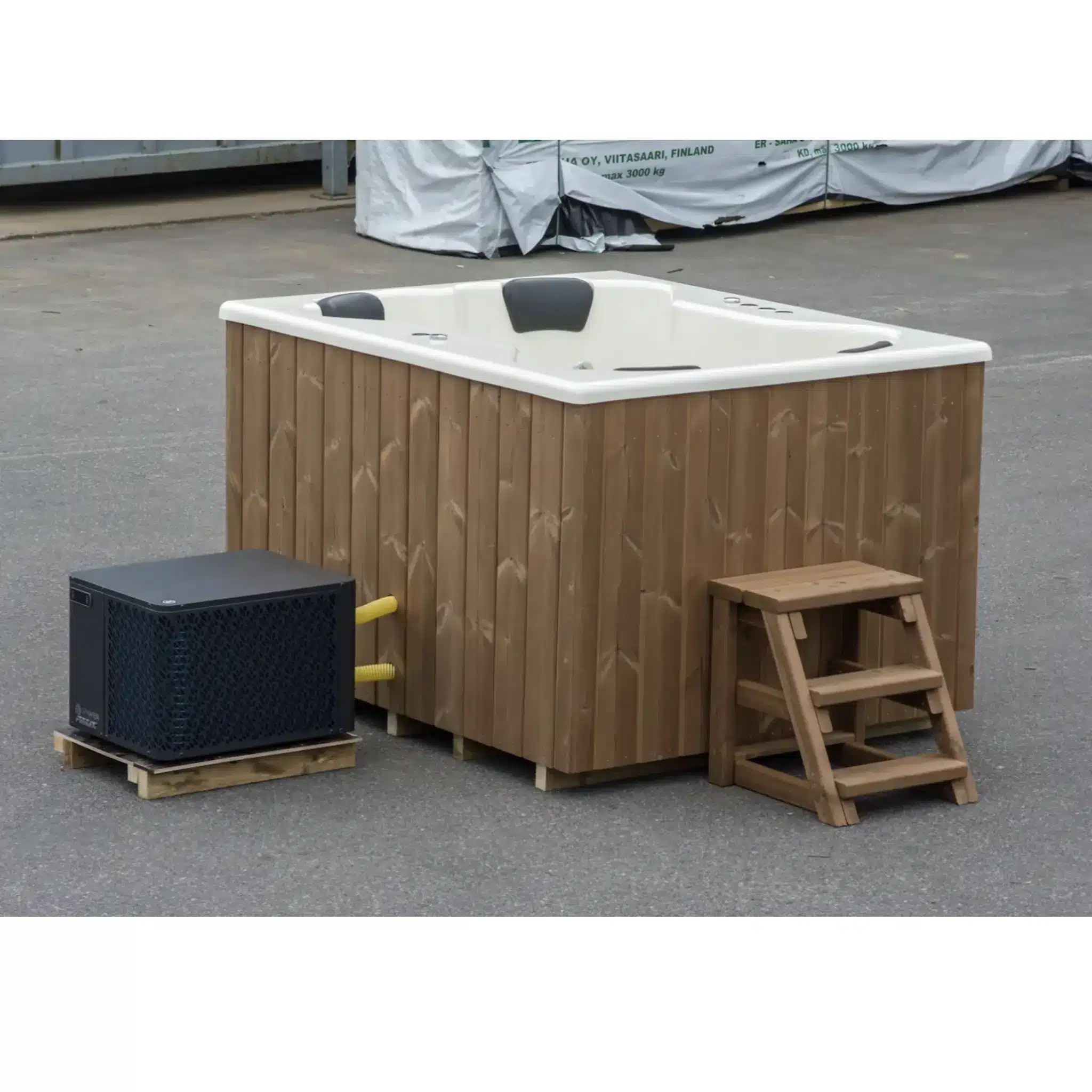 Fiberglass Hot Tub Quattro S