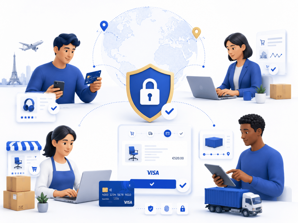 Pay securely on Factory.Sale with Visa Secure