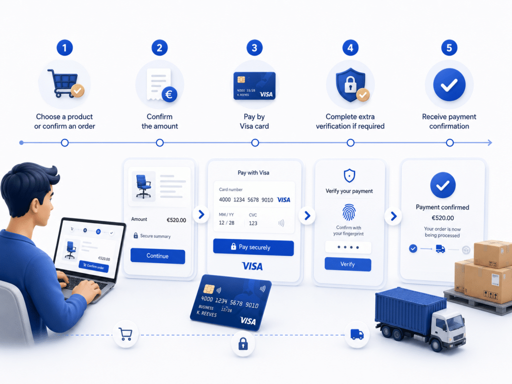 Pay securely on Factory.Sale with Visa Secure