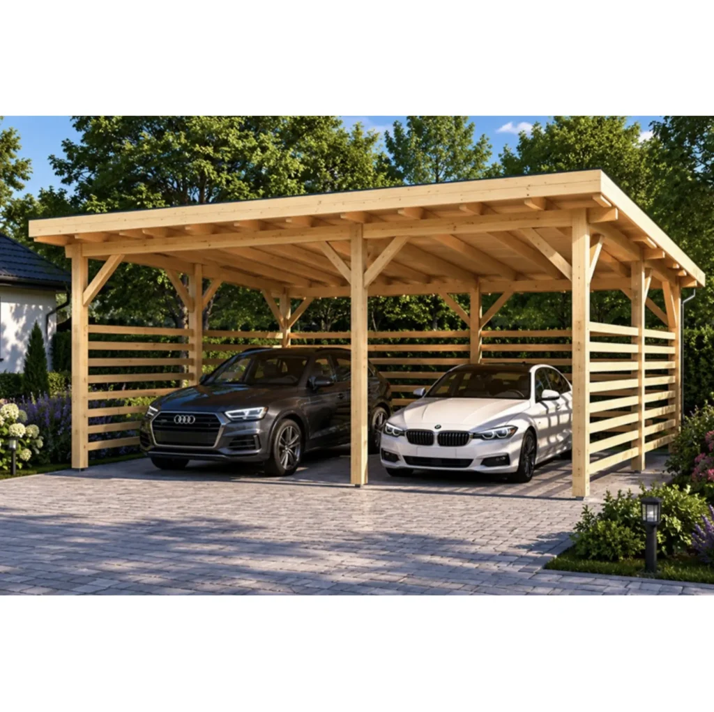 Double Carport Mars 30 m²