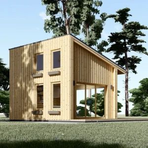 Puutalo SOPHIA 20 m² (44 mm + puuverhous)